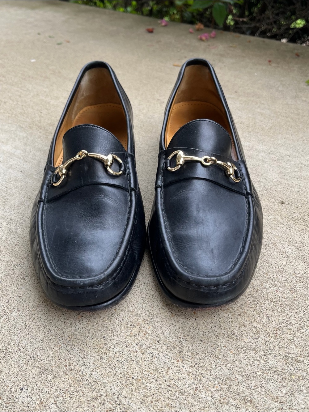 Cole Haan Bit Loafer Sz 11 D/M Fine Leather BLACK Mens Shoes CLASSIC Comfortable - Picture 2 of 7